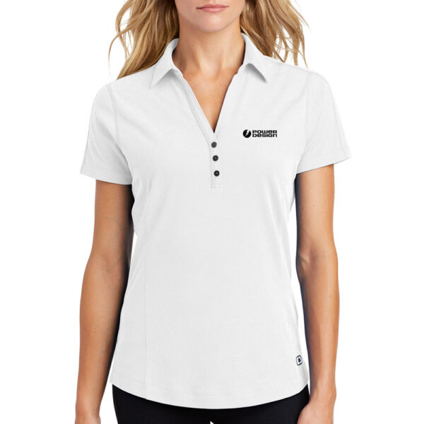 White-Power-Design-Ladies-Ogio-Onyx-Polo