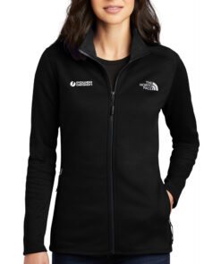 Ladies-Black-The-North-Face®-Skyline-Full-Zip-Fleece-Jacket