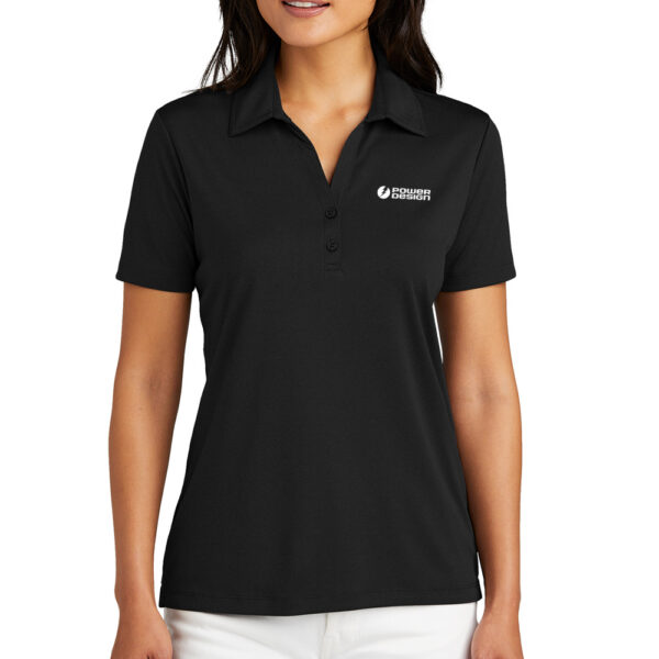 Ladies-Black-TravisMathew-Coto-Performance-Polo
