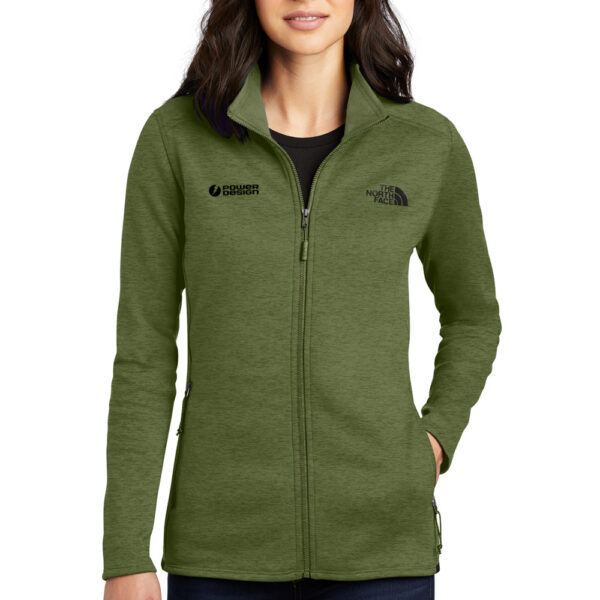 Ladies-Four-Leaf-Clover-The-North-Face®-Skyline-Full-Zip-Fleece-Jacket