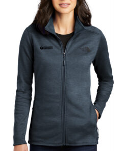 Ladies-Urban-Navy-The-North-Face®-Skyline-Full-Zip-Fleece-Jacket