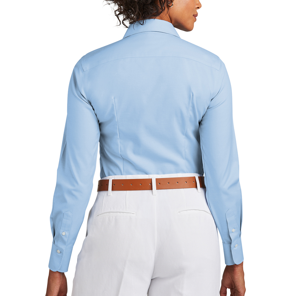 Ladies2-Newport-Blue-Brooks-Brothers®-Wrinkle-Free-Stretch-Pinpoint-Shirt