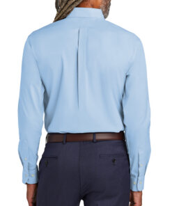 Newport-Blue2-Brooks-Brothers®-Men's-Wrinkle-Free-Stretch-Pinpoint-Shirt