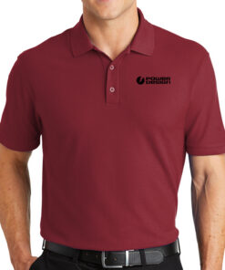 Burgundy-Mens-Classic-Pique-Polo