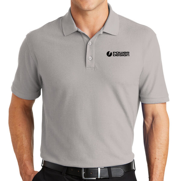 Gusty-Grey-Mens-Classic-Pique-Polo