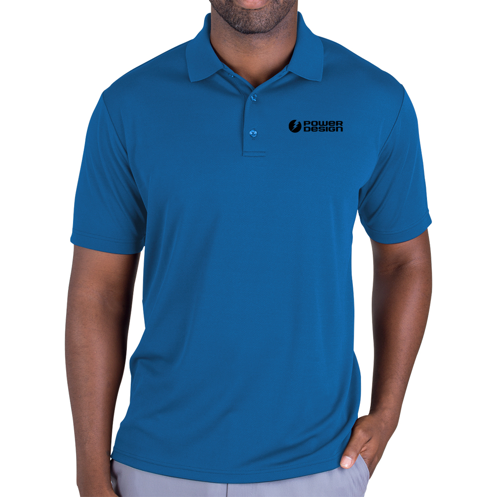 Royal-Mens-Polyester-Mesh-Polo