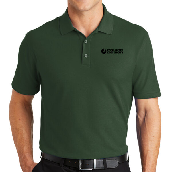 deep-forest-Green-Mens-Classic-Pique-Polo