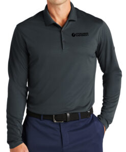 Anthracite-Mens-Nke-Dri-FIT-Micro-Pique-2.0-Long-Sleeve-Polo