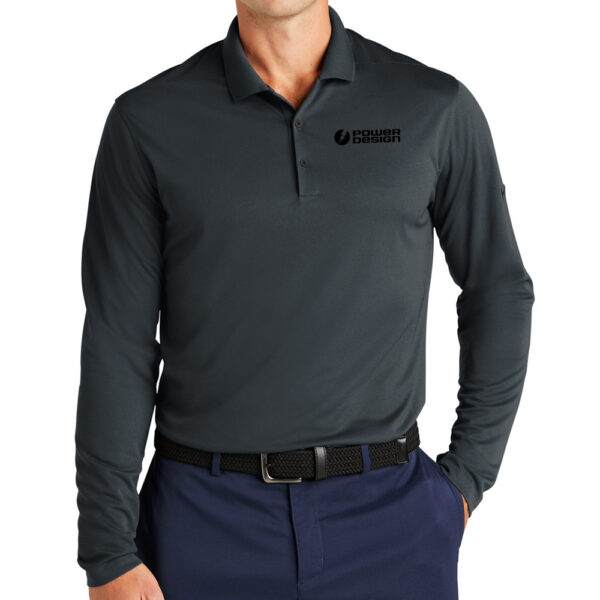 Anthracite-Mens-Nke-Dri-FIT-Micro-Pique-2.0-Long-Sleeve-Polo