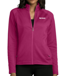 Berry-Pink-Ladies-Softshell-Fleece-Jacket