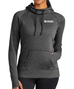 Black-Heather-New-Era-Ladies-Tri-Blend-Fleece-Pullover-Hoodie