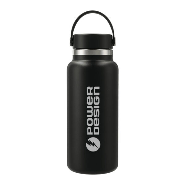 Black-Hydro-Flask-Wide-Mouth-Bottle-w--Flex-Cap,-32-oz