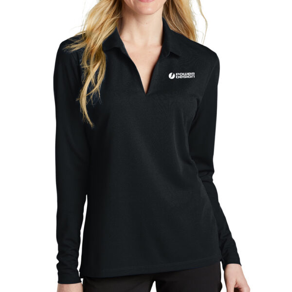 Black-Ladies-Nke-Dri-FIT-Micro-Pique-2.0-Long-Sleeve-Polo