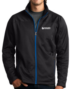 Black-Royal-Men's-Softshell-Fleece-Jacket