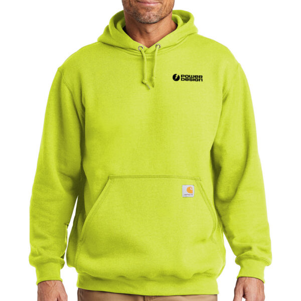 Brite-Yellow-Carhartt-Men's-Midweight-Hooded-Sweatshirt