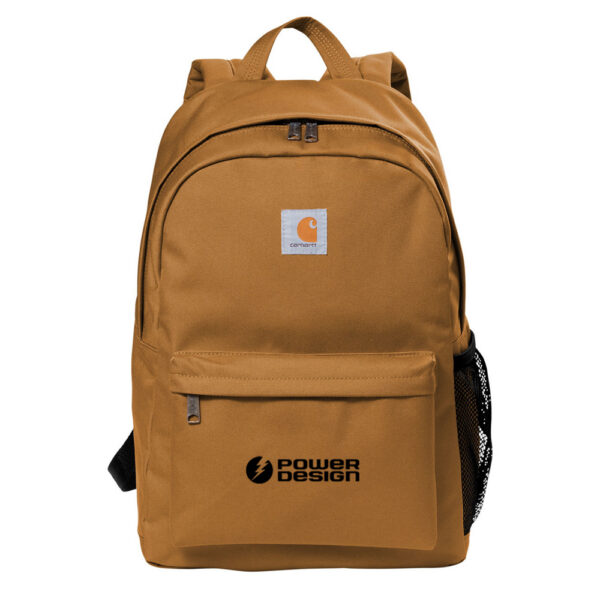 Brown-Carhartt-Canvas-Backpack