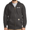 Carbon-Heather-Carhartt-Men's-Midweight-Hooded-Zip-Front-Sweatshirt