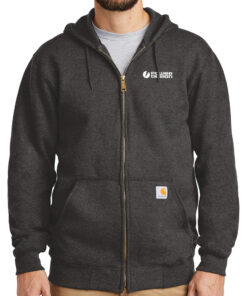 Carbon-Heather-Carhartt-Men's-Midweight-Hooded-Zip-Front-Sweatshirt