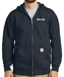 Carhartt-New-Navy-Men's-Midweight-Hooded-Zip-Front-Sweatshirt