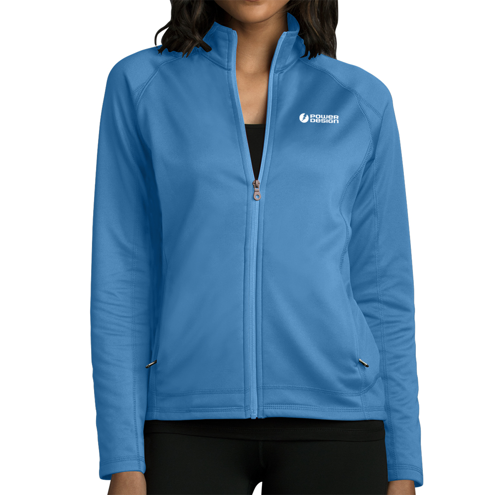 Carolina-Blue-Ladies-Softshell-Fleece-Jacket