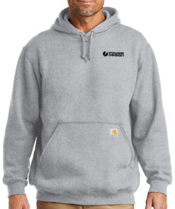 Heather-Grey-Carhartt-Men's-Midweight-Hooded-Sweatshirt