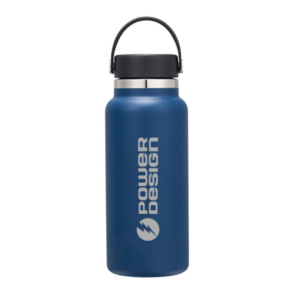 Indigo-Hydro-Flask-Wide-Mouth-Bottle-w--Flex-Cap,-32-oz