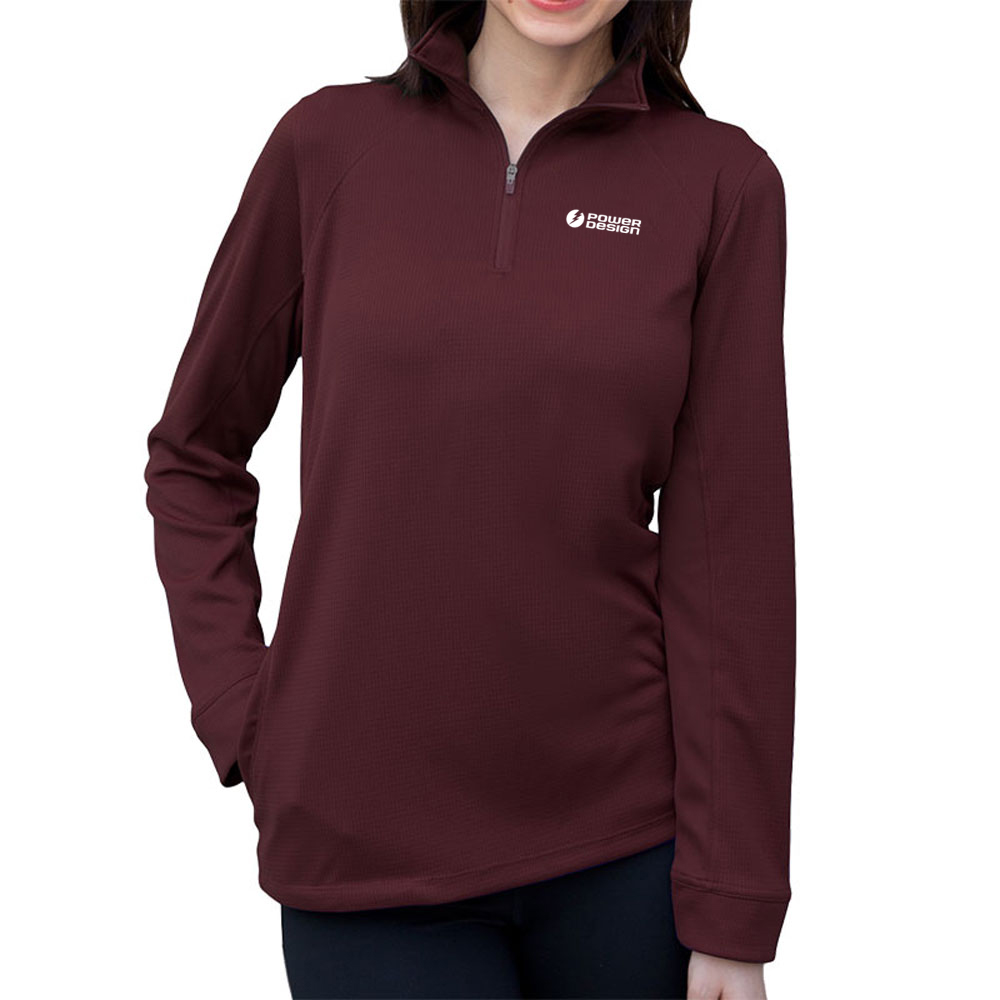 Maroon-Ladies-Micro-Mesh-Performance-1-4-Zip