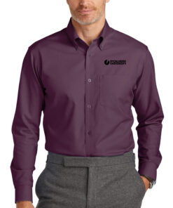 Navy-Blazer-Vintage-Blue-Men's-Brooks-Brothers-Wrinkle-Free-Stretch-Nailhead-Shirt