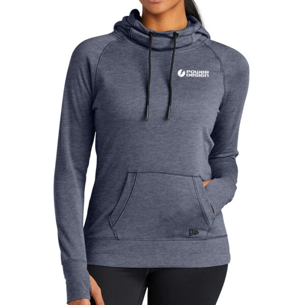 Navy-Heather-New-Era-Ladies-Tri-Blend-Fleece-Pullover-Hoodie