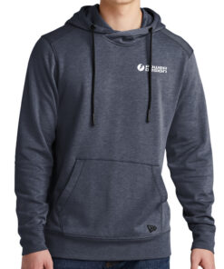Navy-Heather-New-Era-Men's-Tri-Blend-Fleece-Pullover-Hoodie