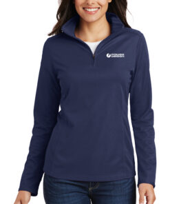 Navy-Ladies-Pinpoint-Mesh-1-2-Zip