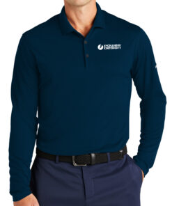Navy-Mens-Nke-Dri-FIT-Micro-Pique-2.0-Long-Sleeve-Polo