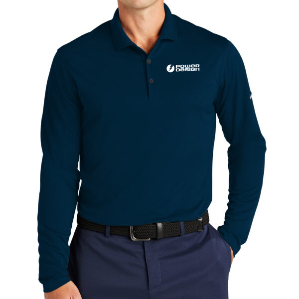 Navy-Mens-Nke-Dri-FIT-Micro-Pique-2.0-Long-Sleeve-Polo
