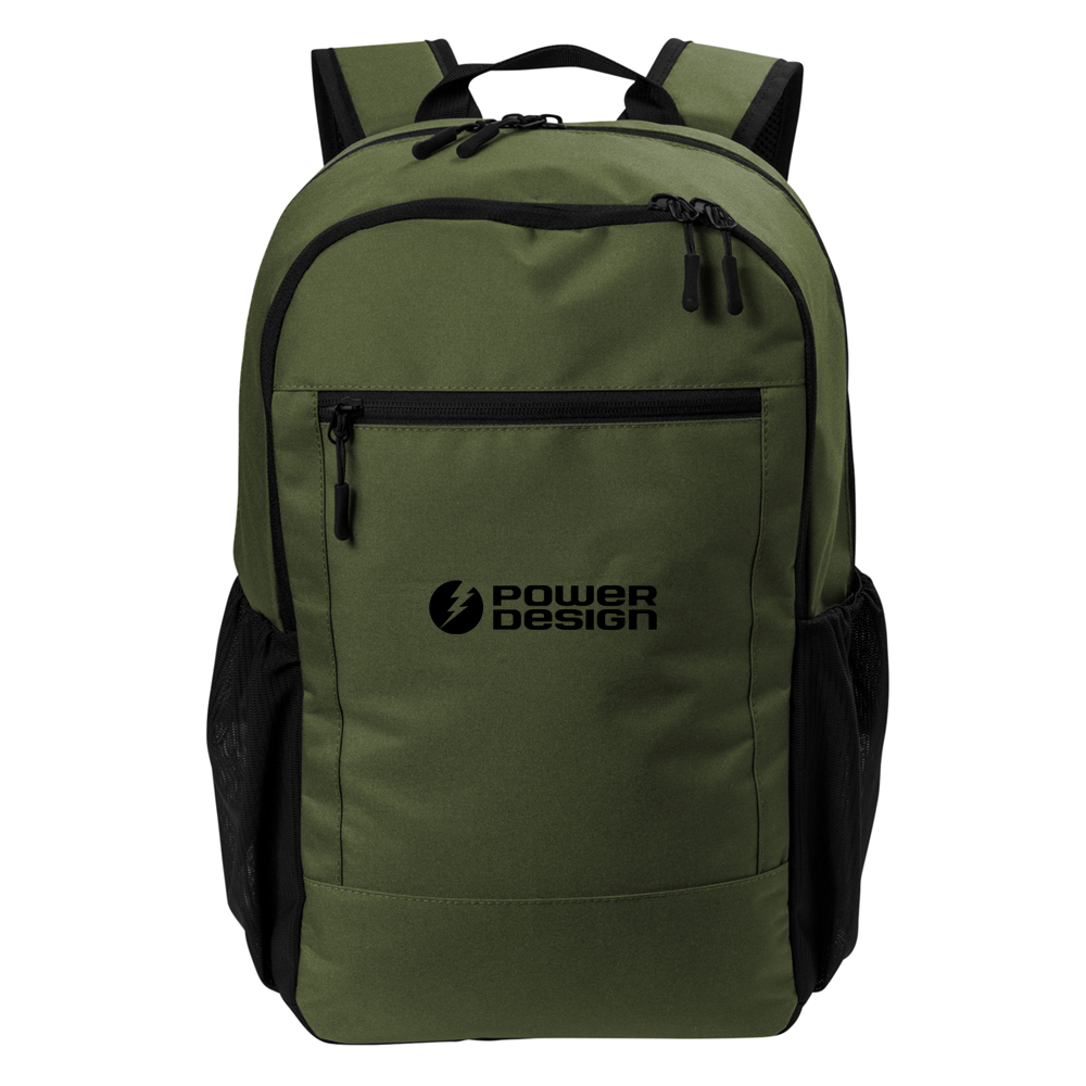 Olive-Green-Daily-Commute-Backpack