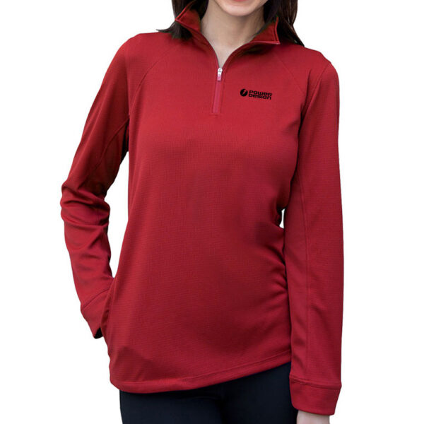 Red-Ladies-Micro-Mesh-Performance-1-4-Zip