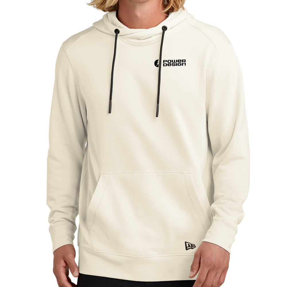 Soft-Beige-New-Era-Men's-Tri-Blend-Fleece-Pullover-Hoodie