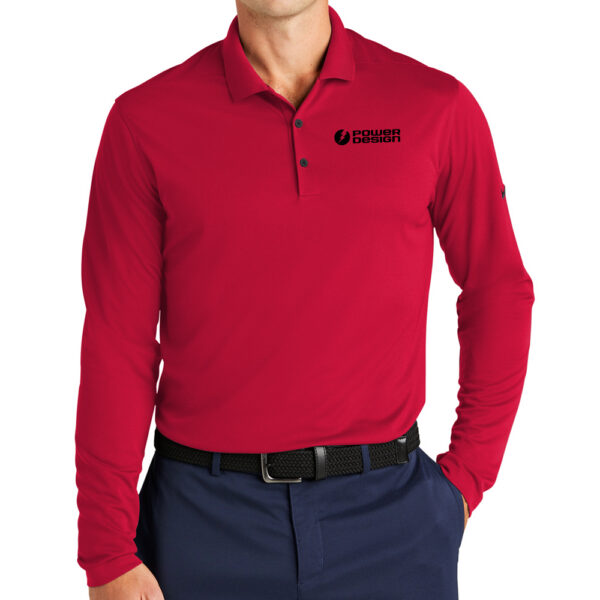 University-Red-Mens-Nke-Dri-FIT-Micro-Pique-2.0-Long-Sleeve-Polo