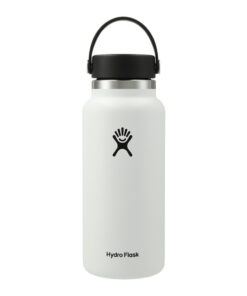 White1-Hydro-Flask-Wide-Mouth-Bottle-w--Flex-Cap,-32-oz