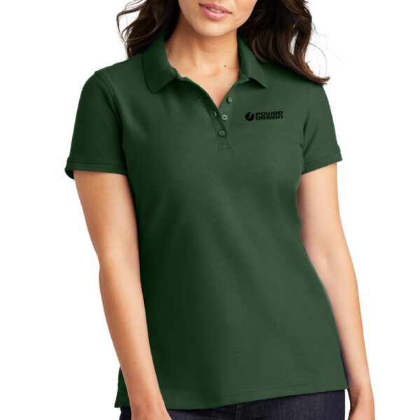 deep-forest-Green-Ladies-Classic-Pique-Polo