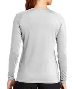 1White-Sport-Tek-Ladies-Long-Sleeve-Rashguard