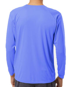 Alternative view of Performance UPF 50+ Long Sleeve Tee - Bimini Blue