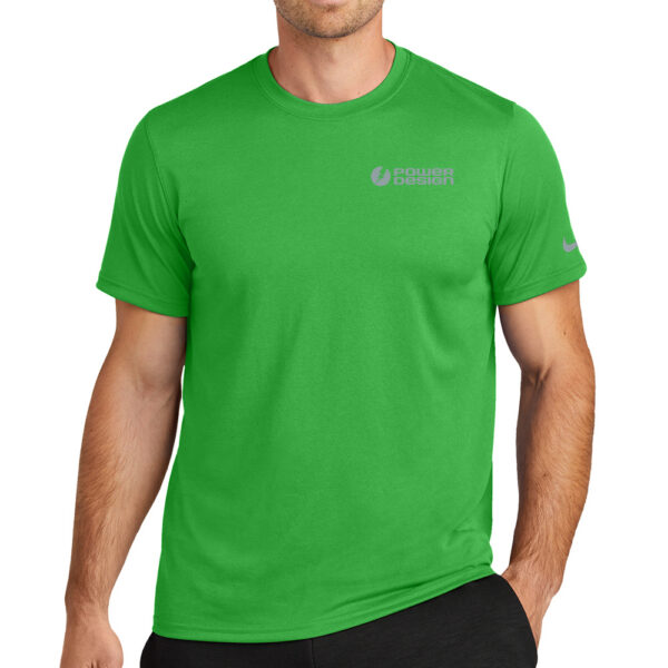 Apple-Green-Nike-Men's-Swoosh-Sleeve-rLegend-Tee