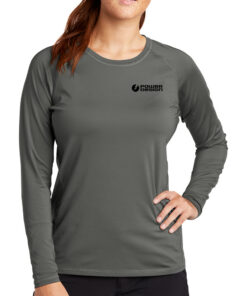 Dark-Smoke-Grey-Sport-Tek-Ladies-Long-Sleeve-Rashguard