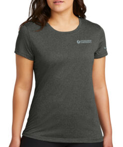 Dark-Smoke-Heather-Nike-Ladies-Swooshe-Sleeve-rLegend-Tee