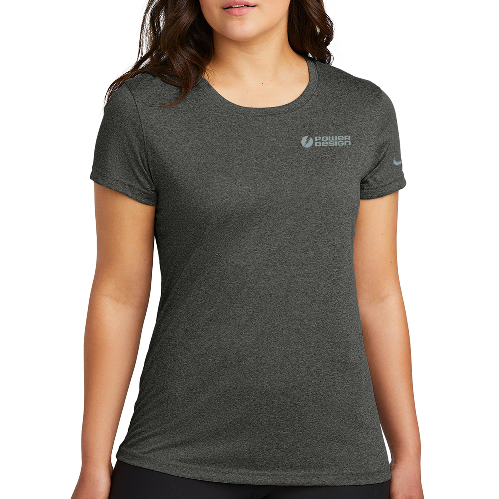 Dark-Smoke-Heather-Nike-Ladies-Swooshe-Sleeve-rLegend-Tee