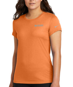 Desert-Orange-Nike-Ladies-Swooshe-Sleeve-rLegend-Tee