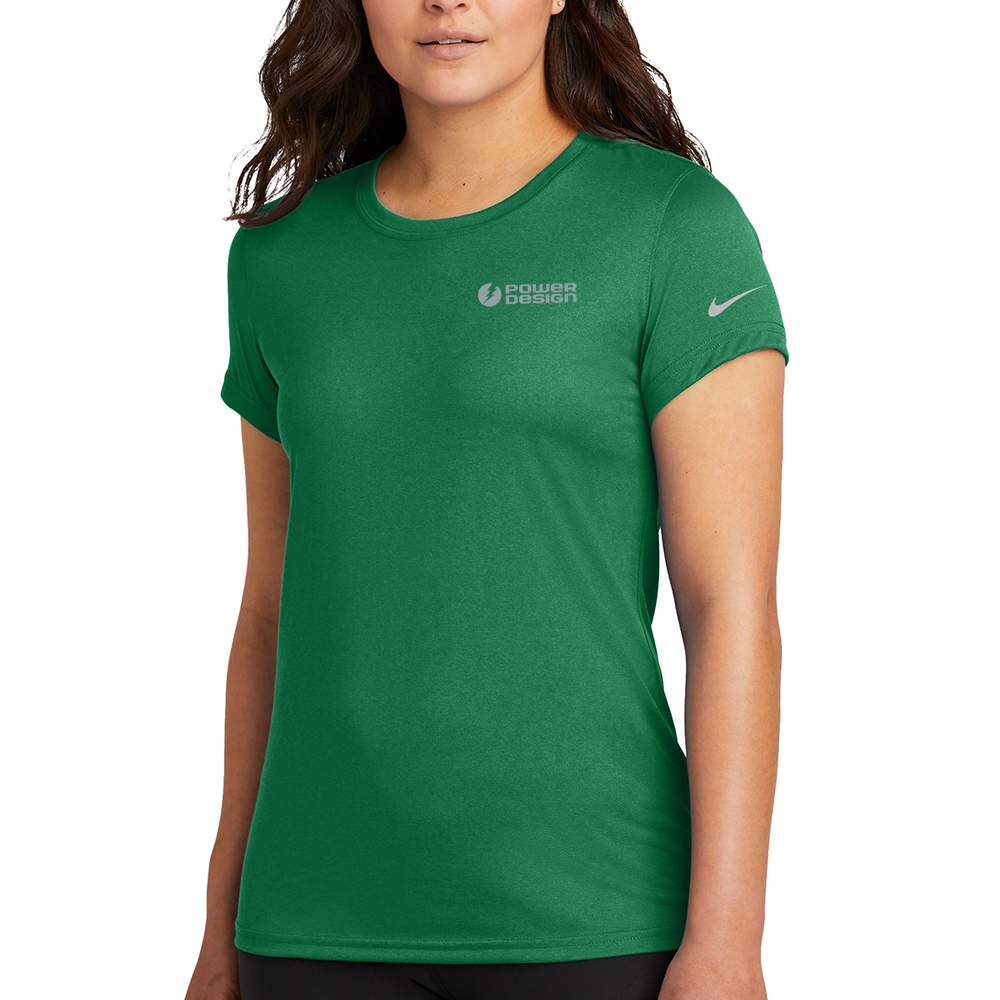 Gorge-Green-Nike-Ladies-Swooshe-Sleeve-rLegend-Tee