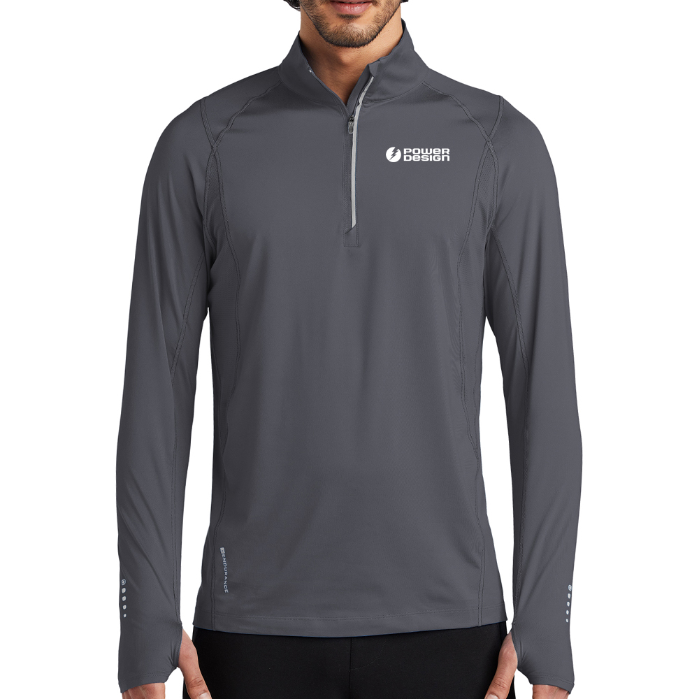 Grey-OGIO-Men's-Nexus-1-4-Zip-Pullover