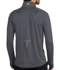 Grey2-OGIO-Men's-Nexus-1-4-Zip-Pullover