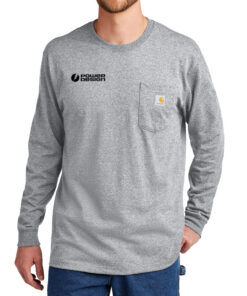 Heather-Grey-Carhartt-Workwear-Long-Sleeve-Pocket-Tee